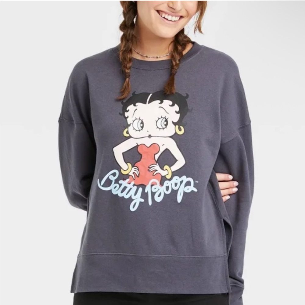 Betty Boop Graphic Sweatshirt